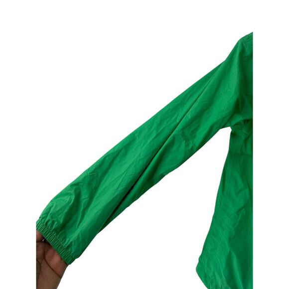 The North Face Girl's Green Basic Nylon Outdoor Hooded Zip Up Jacket Size 14/16 - Picture 9 of 15